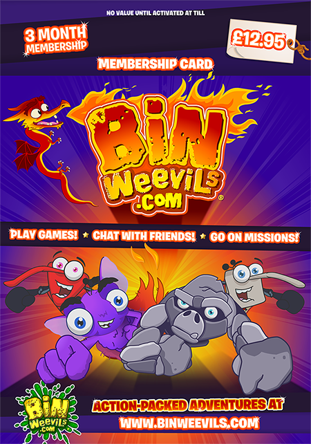 Bin Weevils 3 Month Membership