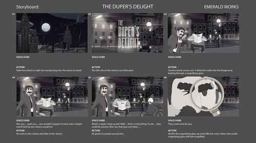 Storyboard - The Duper&#x27;s Delight